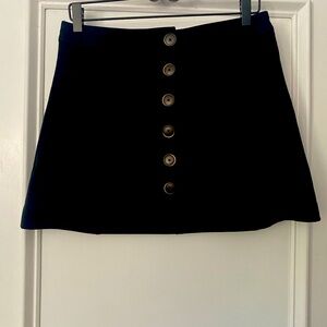 Suede Zara Mini Skirt